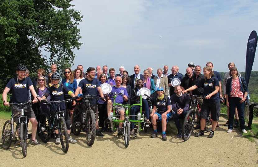 New off-road Cycle network launches in South West Surrey