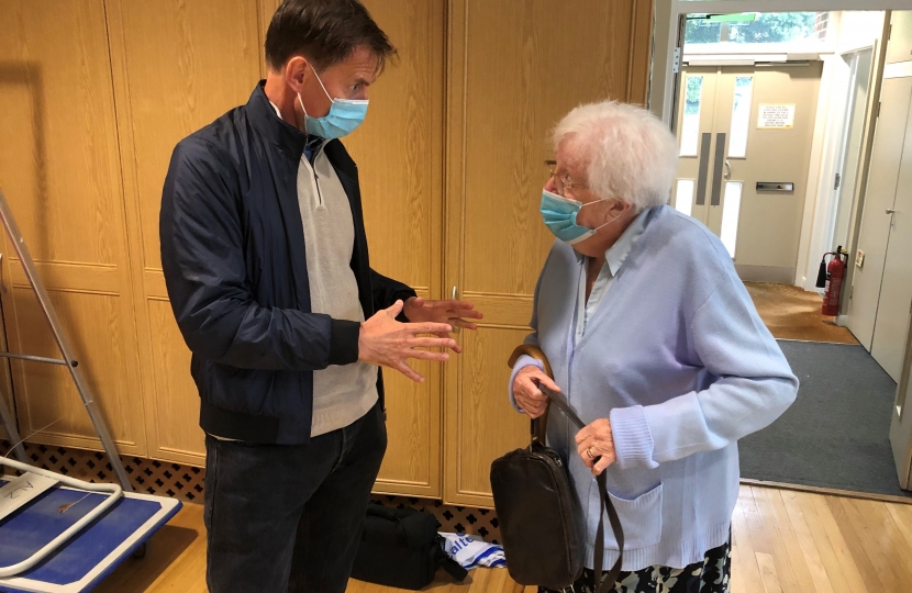 Jeremy Hunt chats with Dr Ann Hunter 
