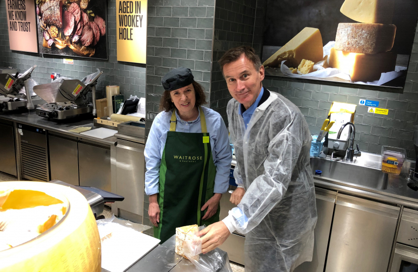 Jeremy Hunt cheese