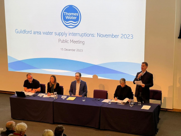 Thames Water Public Meeting.